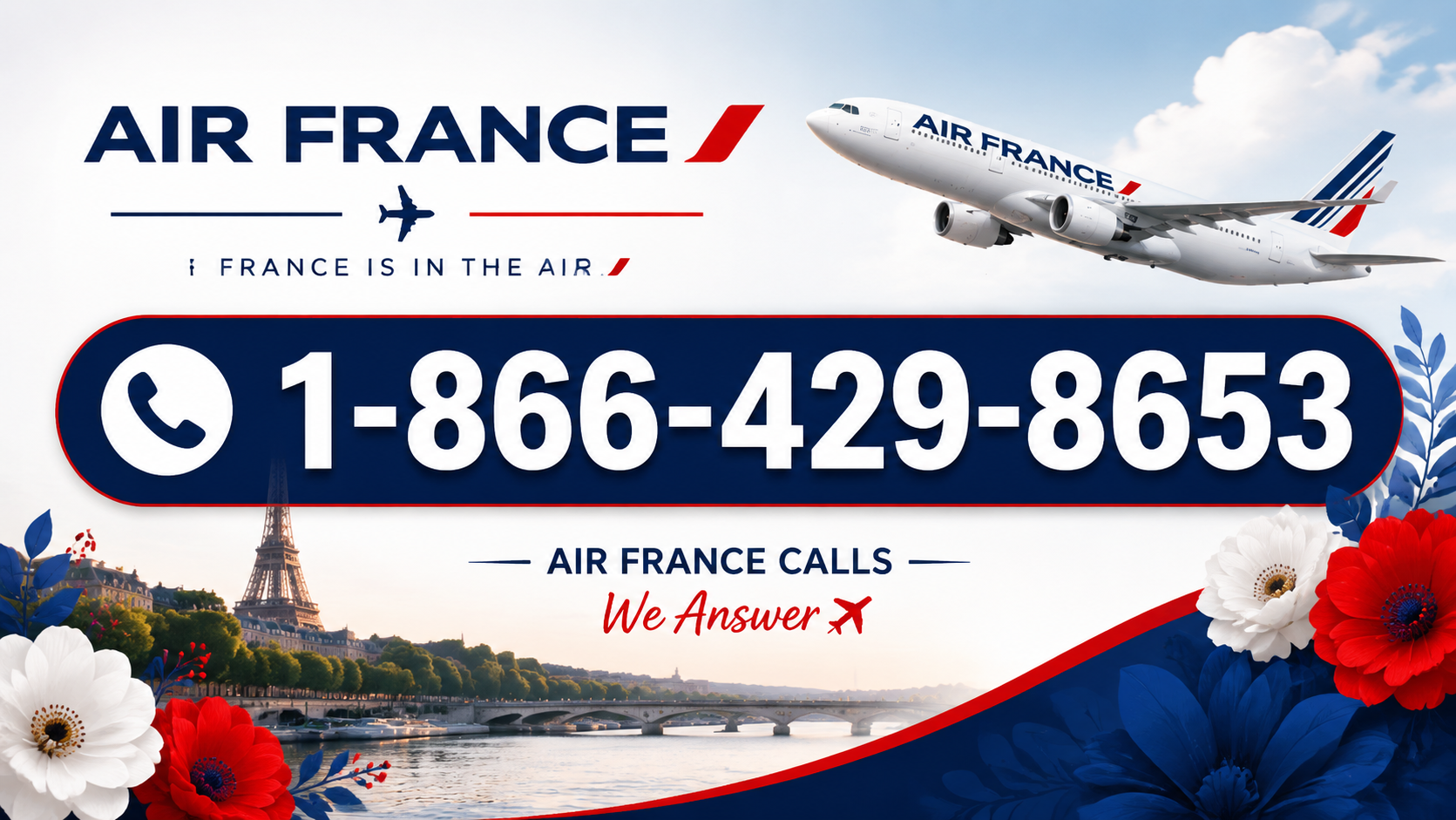 Air France Flight Booking Hotline | Assistance Available 24/7 +1-866-429-8653